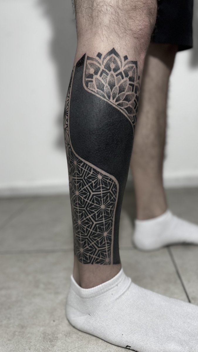 Tatuaje de Richard Scobar - Pierna
