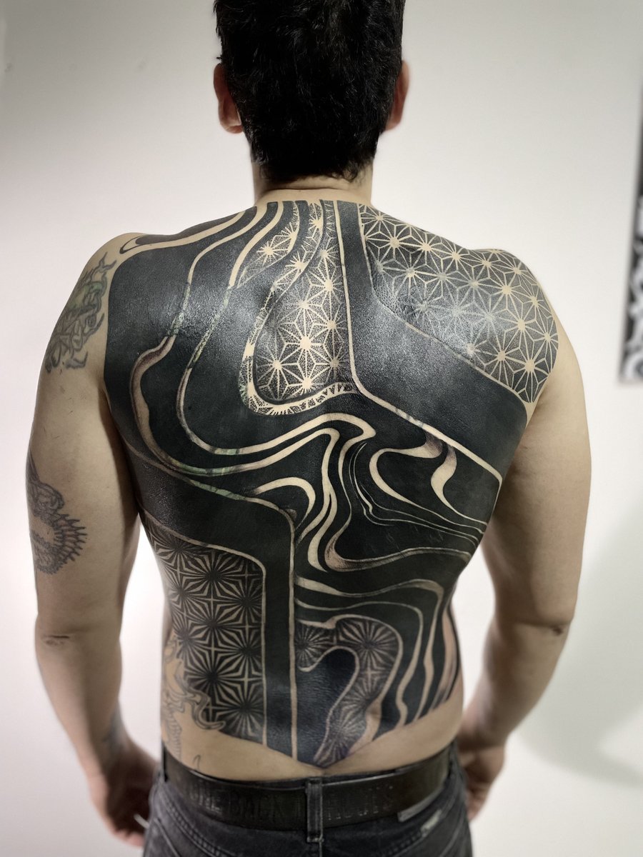 Tatuaje de Richard Scobar - Espalda